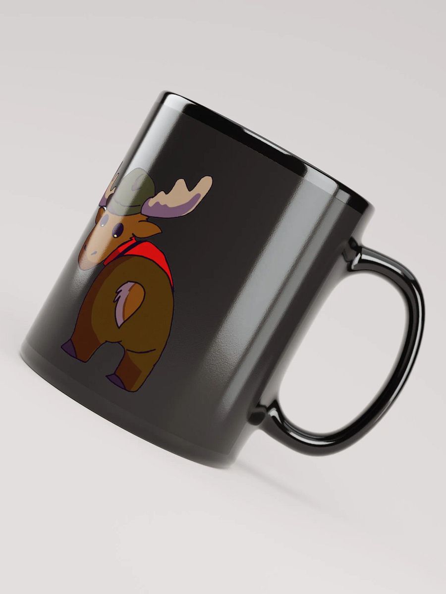 Moose Dumpy Black Mug! product image (8)