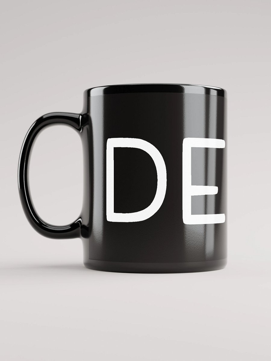 DELTA Mug Text Wht/Blk product image (12)