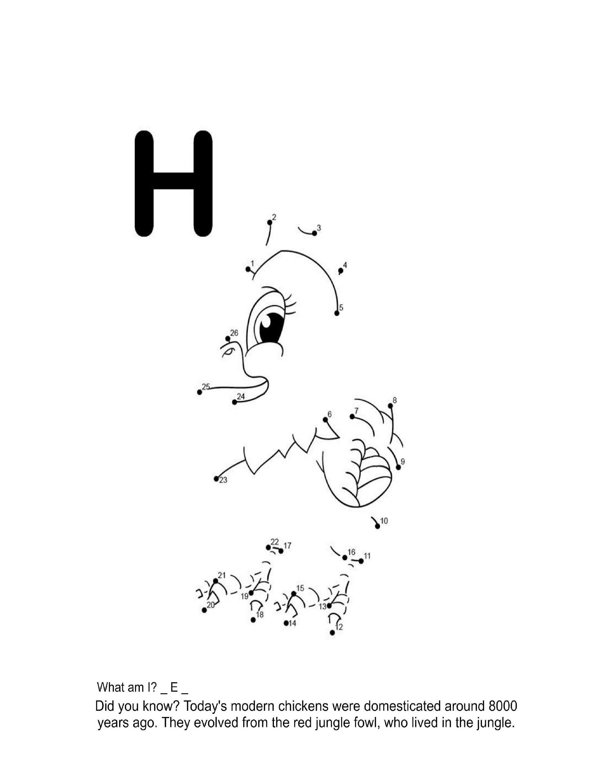 Dot to Dot Jungle Animals Coloring Book product image (9)