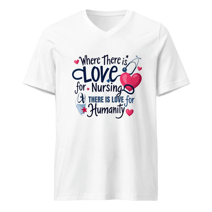 Heartfelt Nursing Love V-Neck Tee product image (1)