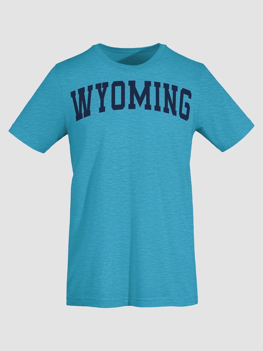 Wyoming Vintage Varsity Supersoft Unisex T-Shirt product image (7)