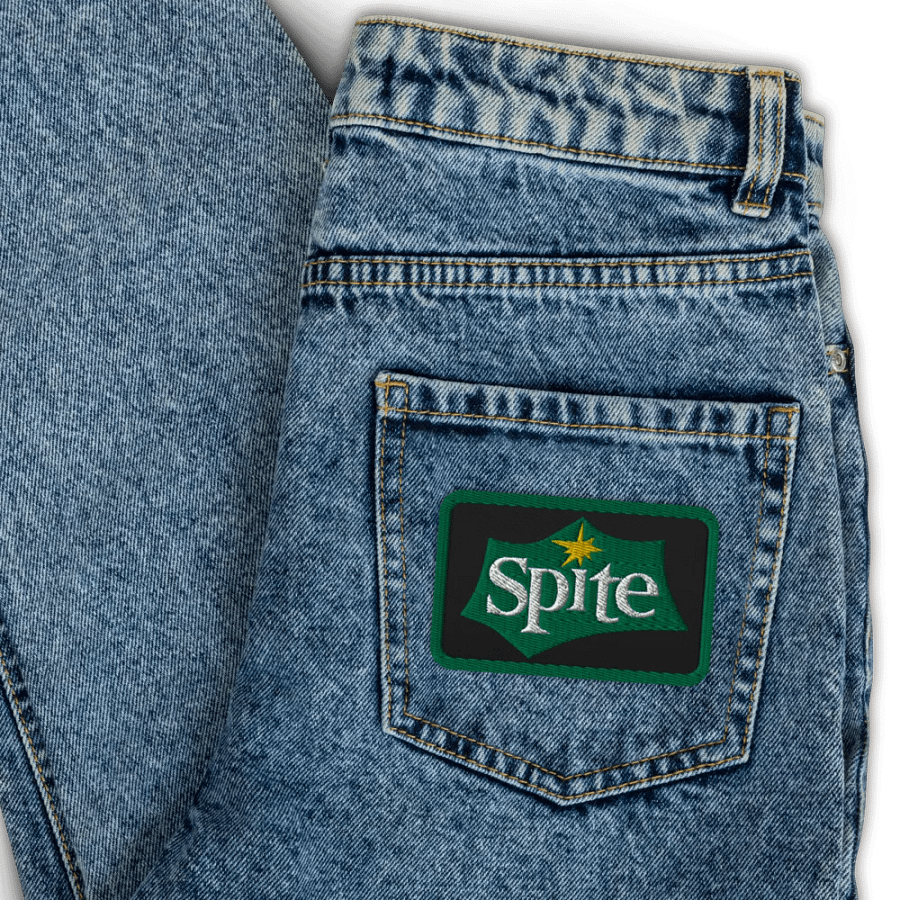 Fuelled by Spite - Embroidered Patch product image (3)