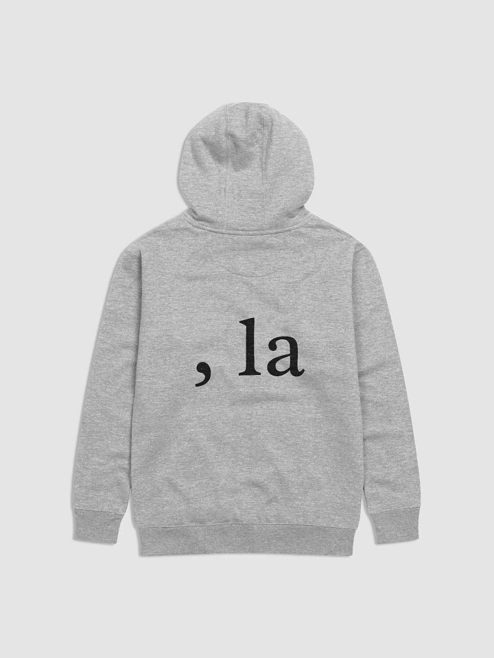 Facts , la Hoodie Black Text product image (2)