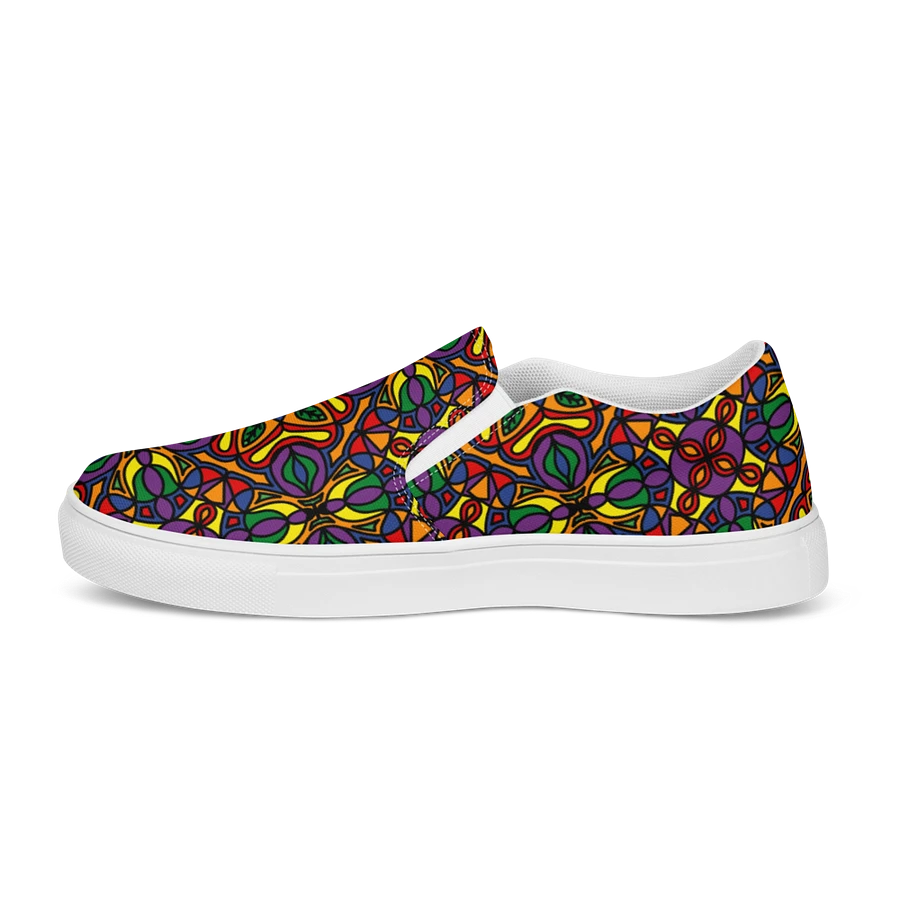 Mens Slip On Canvas - Pride Abstract product image (10)