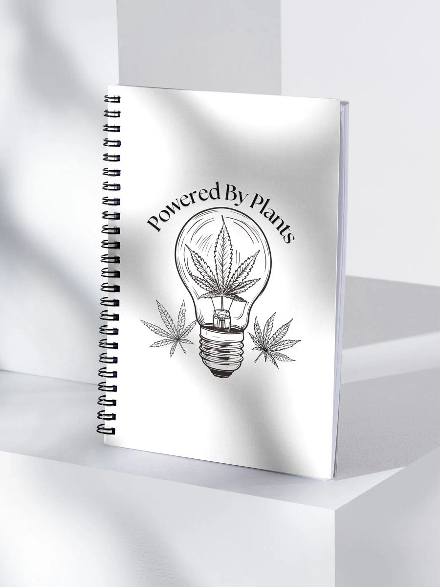Powered By Plants Spiral Notebook product image (4)