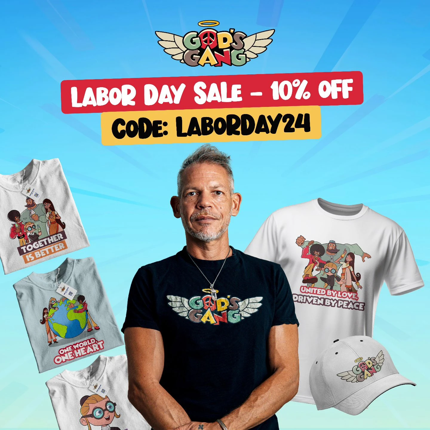 🌟Labor Day Special🌟

At God’s Gang, we believe in working hard and playing harder. 💼✨ We’ve got a tough mission, and we need ...