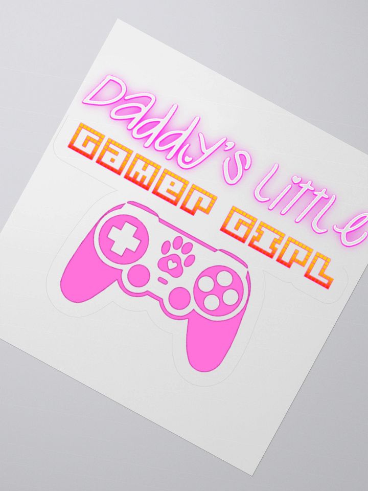 Wicked Gamer Girl Sticker product image (5)