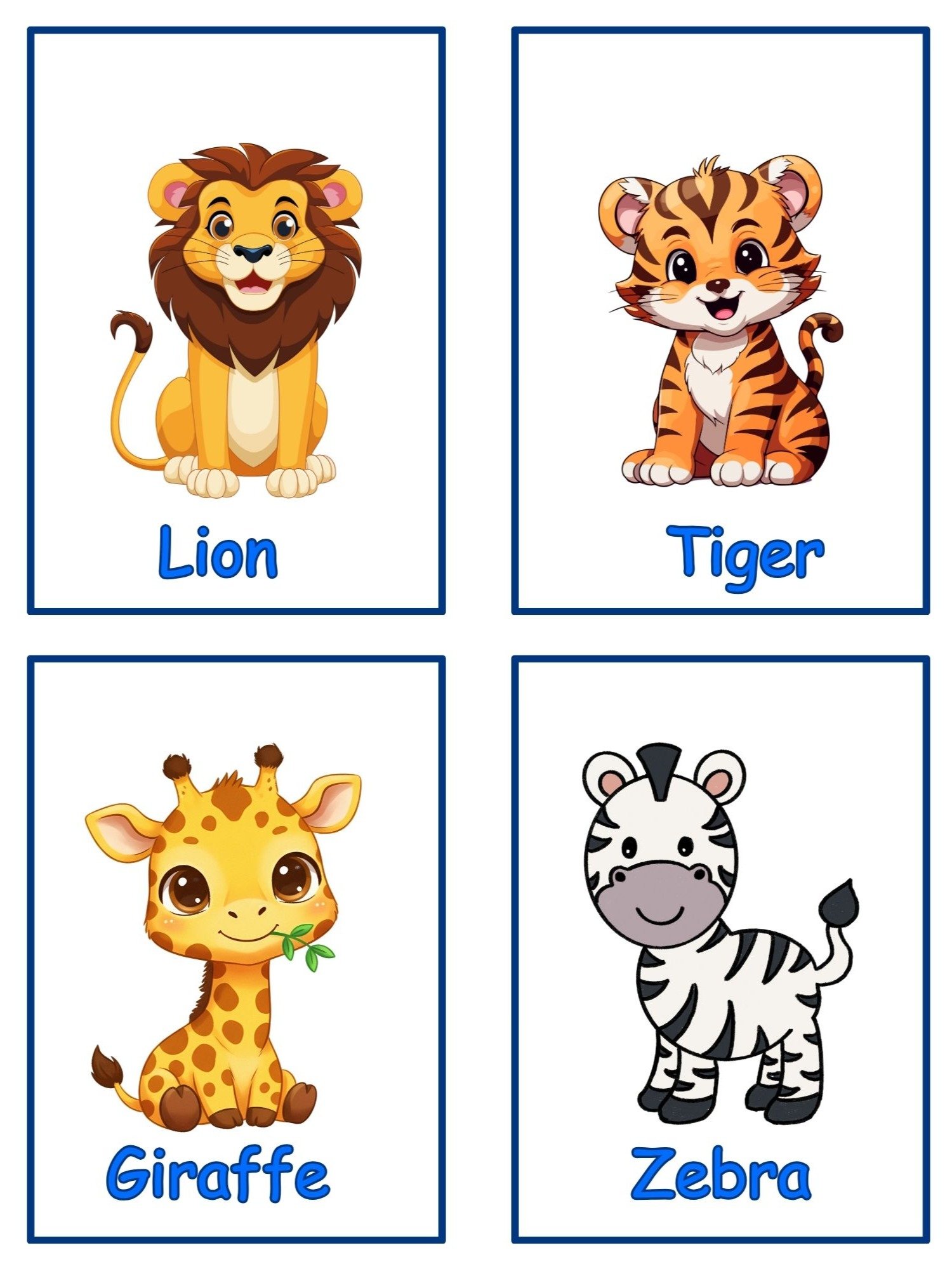 Printable Flashcards: Animals product image (3)