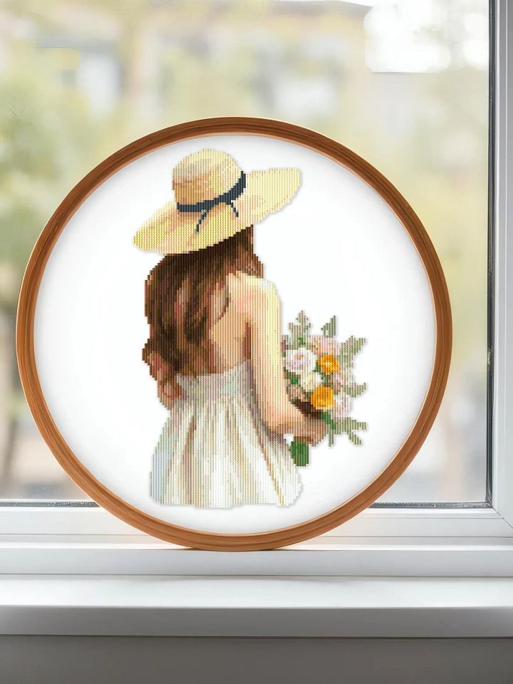 Summer Girl With Flowers product image (2)