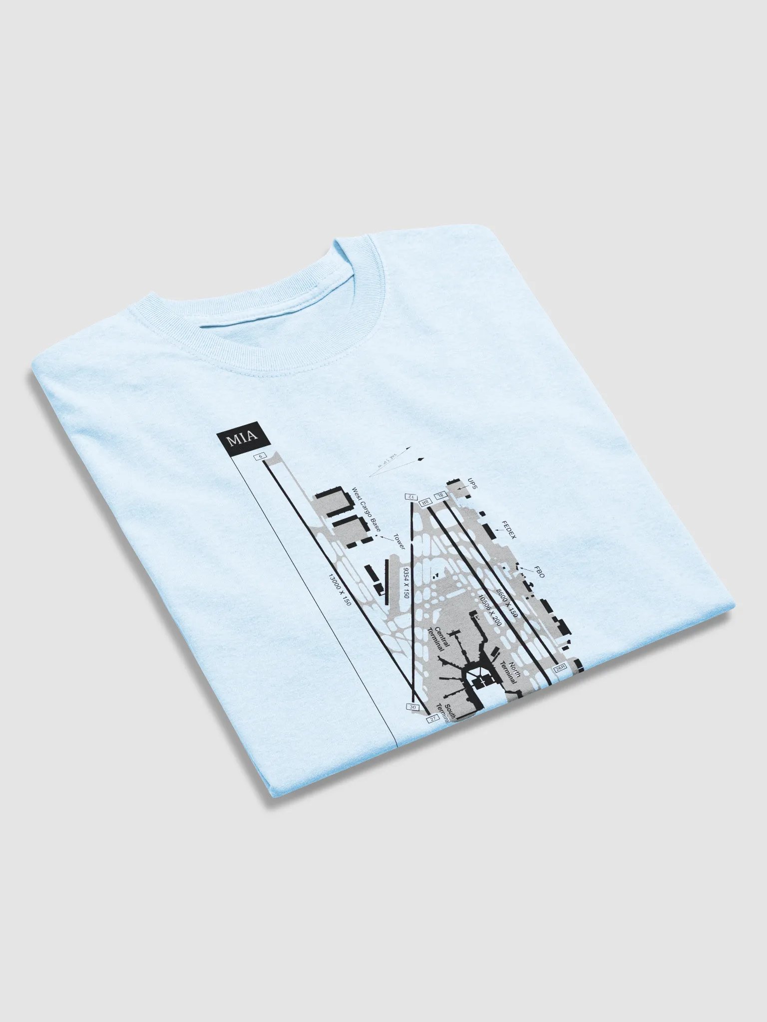 Miami Int'l Airport Runway Tee product image (5)