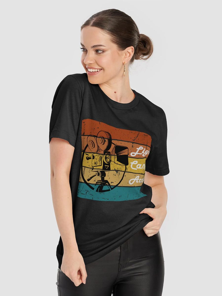 Retro Lights! Camera! Action! Film T-Shirt product image (18)
