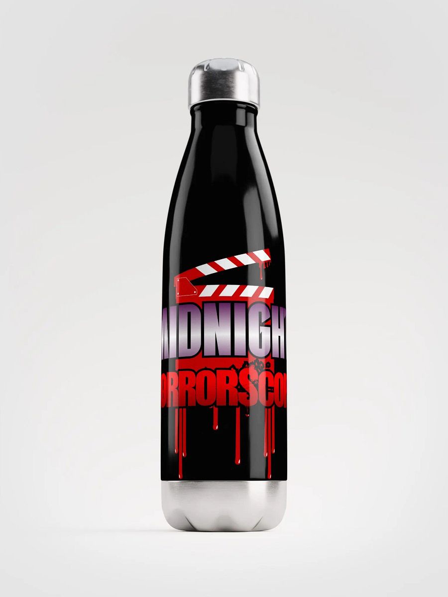 Midnight HorrorScope Bloody Clapperboard Stainless Water Bottle product image (1)