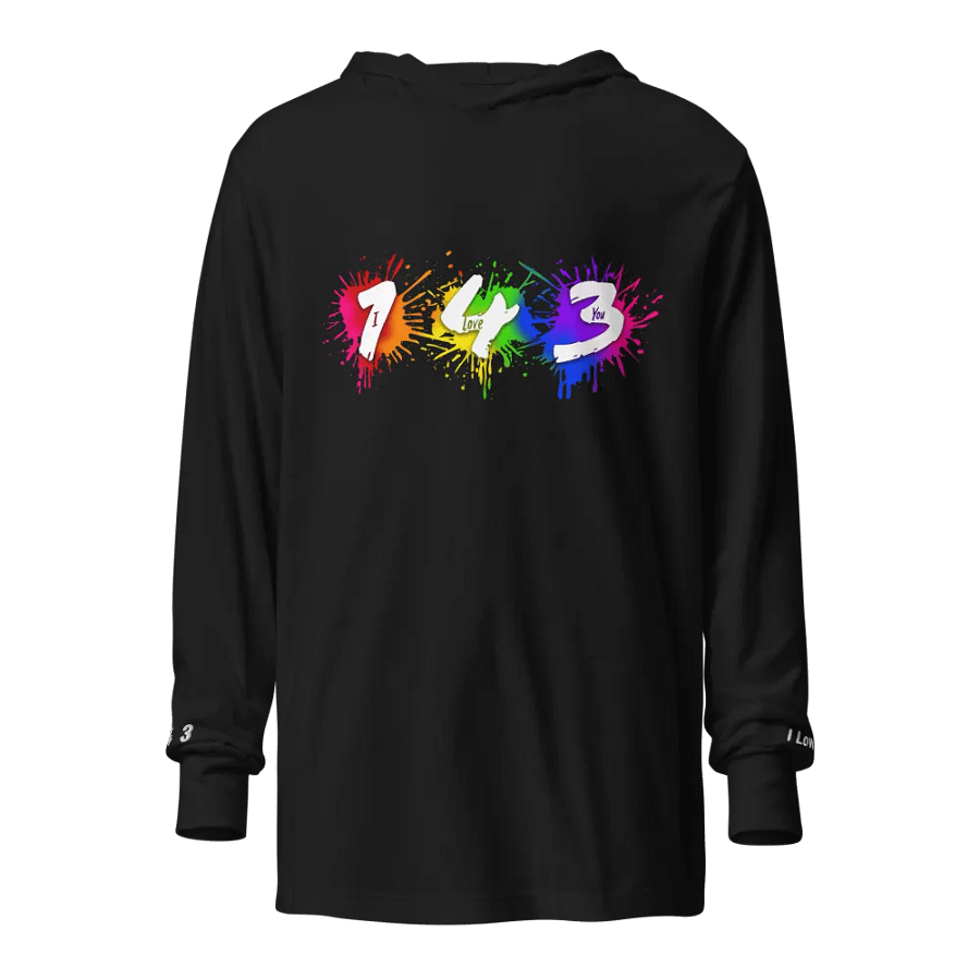 1 4 3 Hoodie Shirt product image (3)