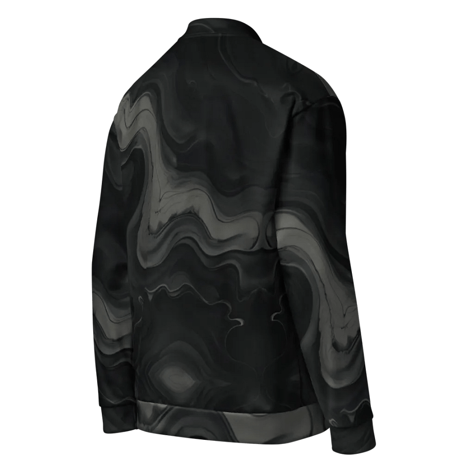 Swirling Shadows All-Over Bomber Jacket product image (5)