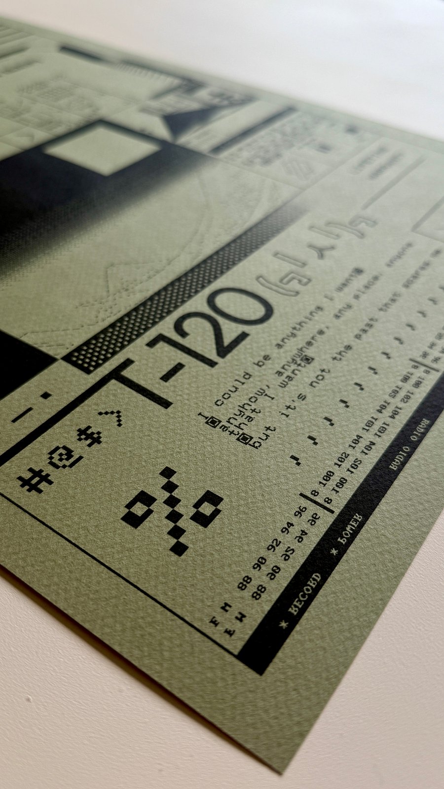 Imaginary Fujifilm VHS T-120 Collage Kraft product image (7)
