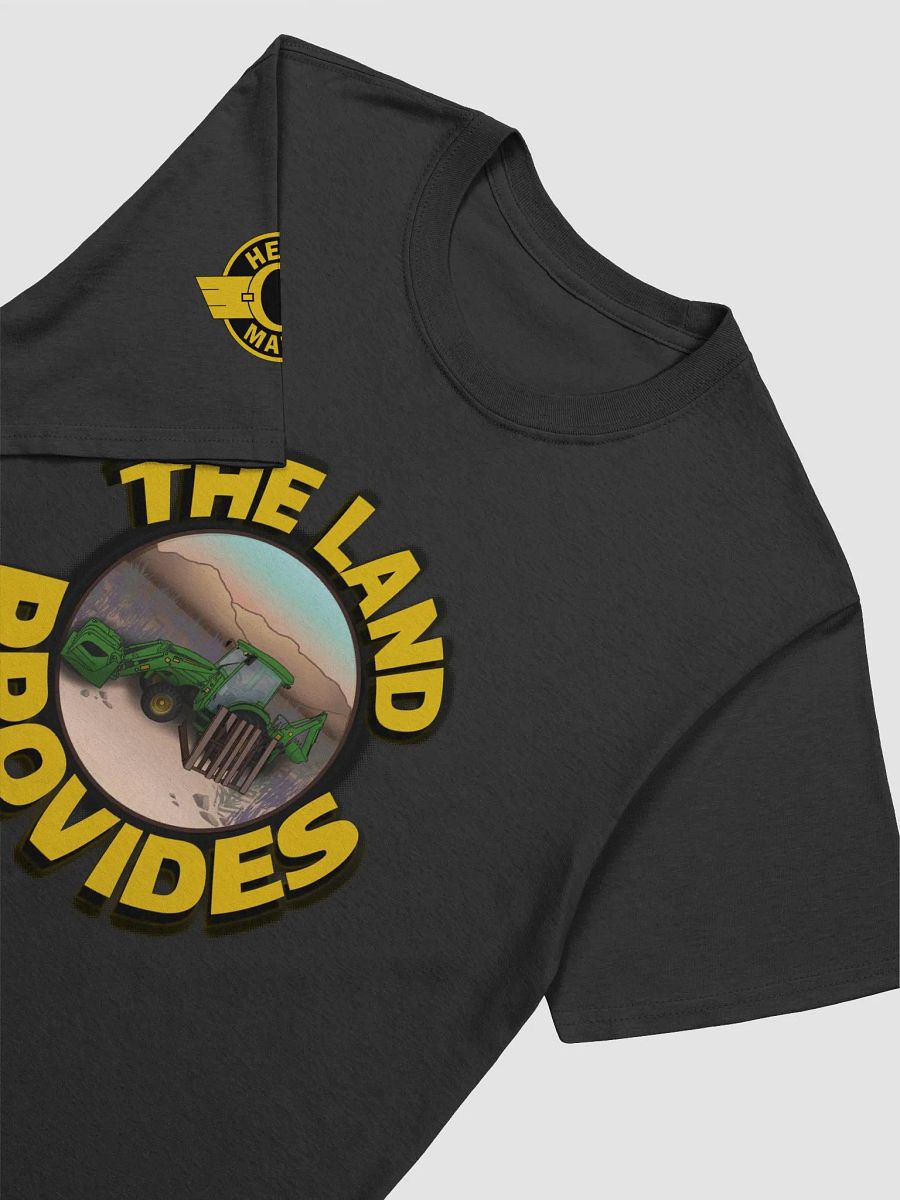 The Land Provides a Tractor T-shirt product image (3)