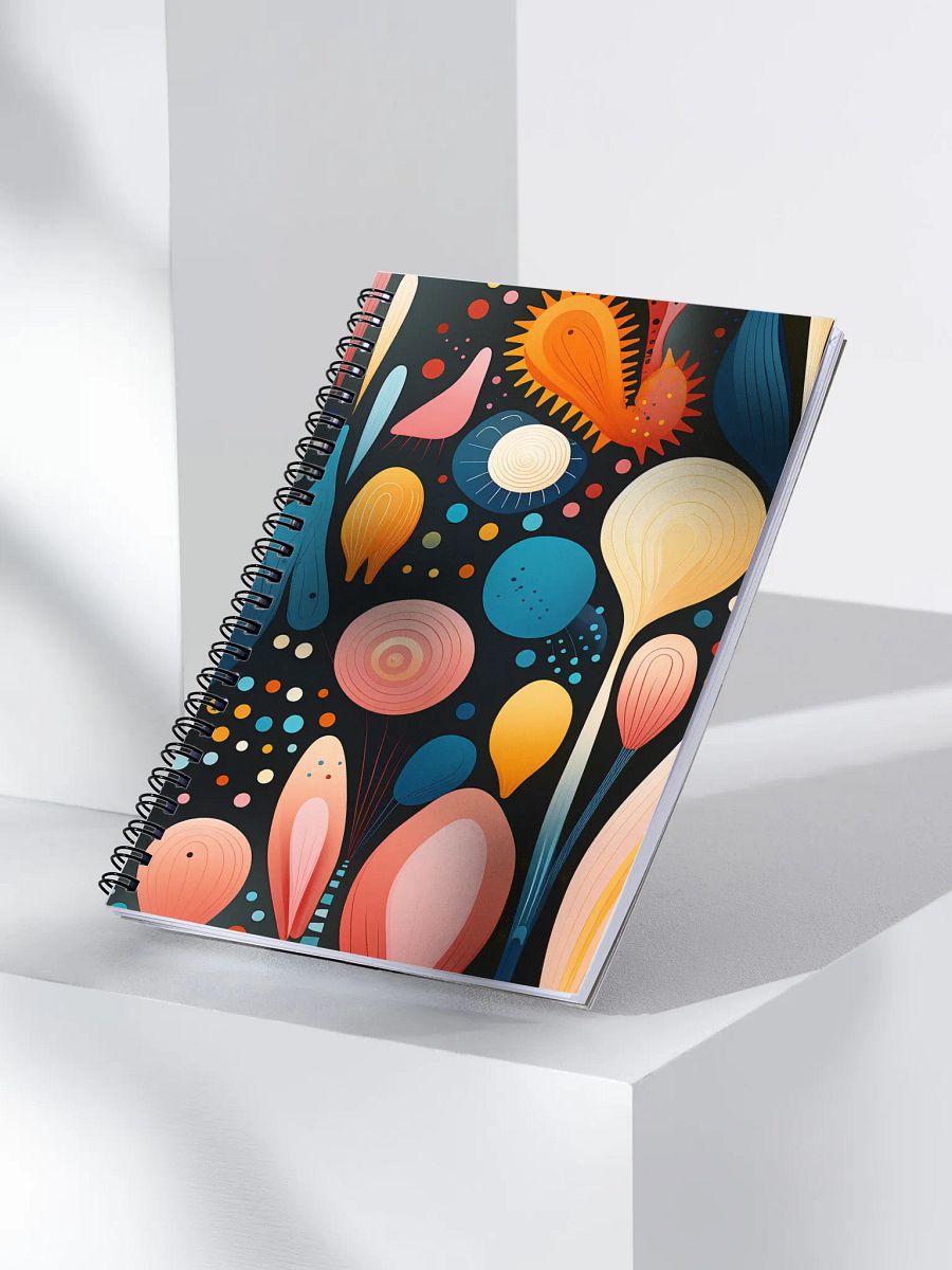 Cosmic Bloom Spiral Journal product image (3)