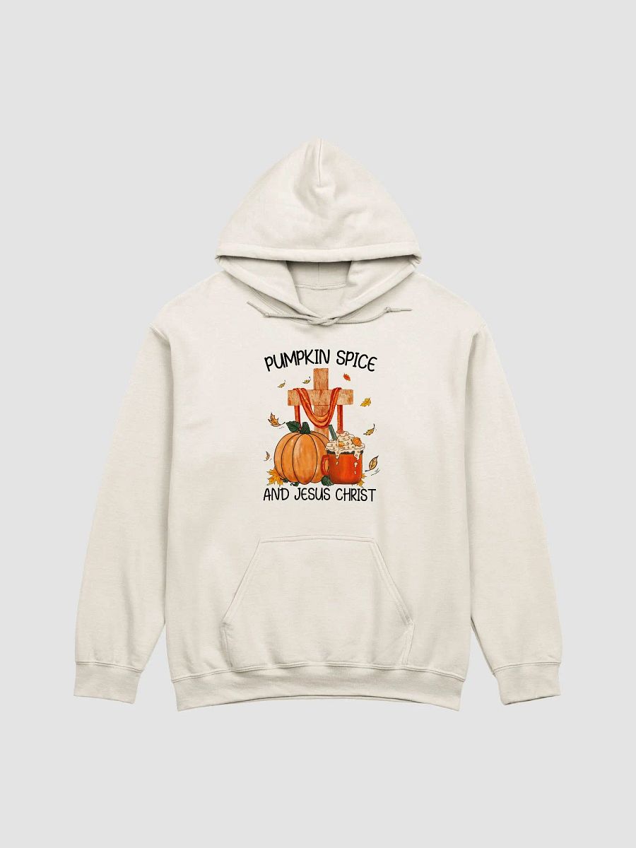 Pumpkin Spice and Jesus Christ Hoodie product image (2)