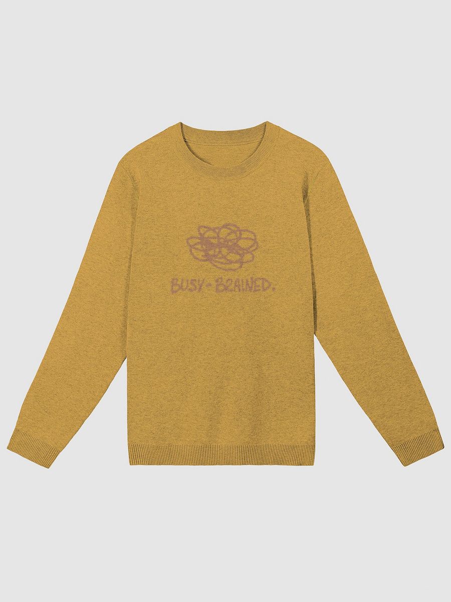 BUSY-BRAINED (duotone orange) knitwear classic crewneck product image (1)