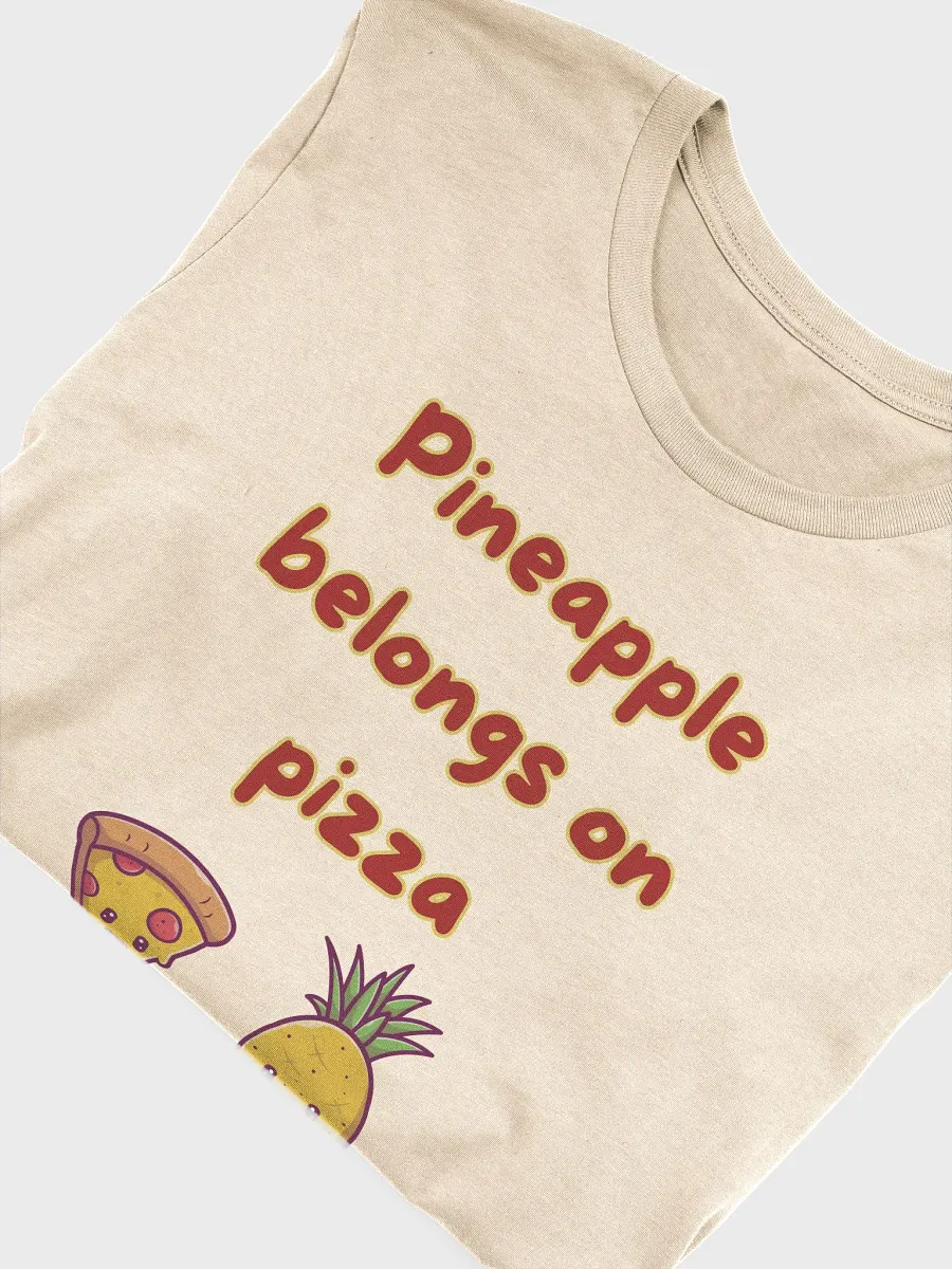 Pineapple Belongs On Pizza T-Shirt product image (2)