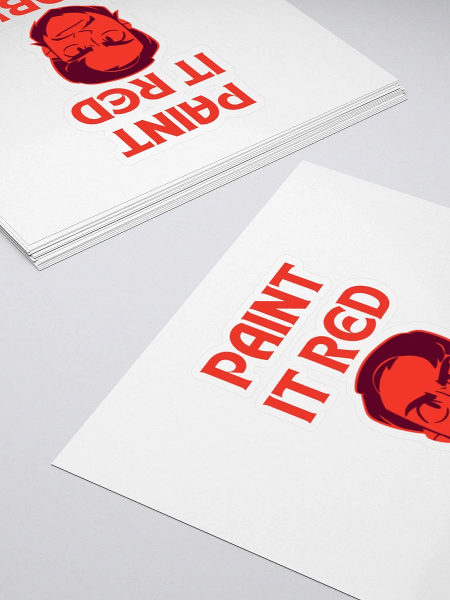 'Paint it Red, Rob!!' Kiss Cut Stickers product image (12)