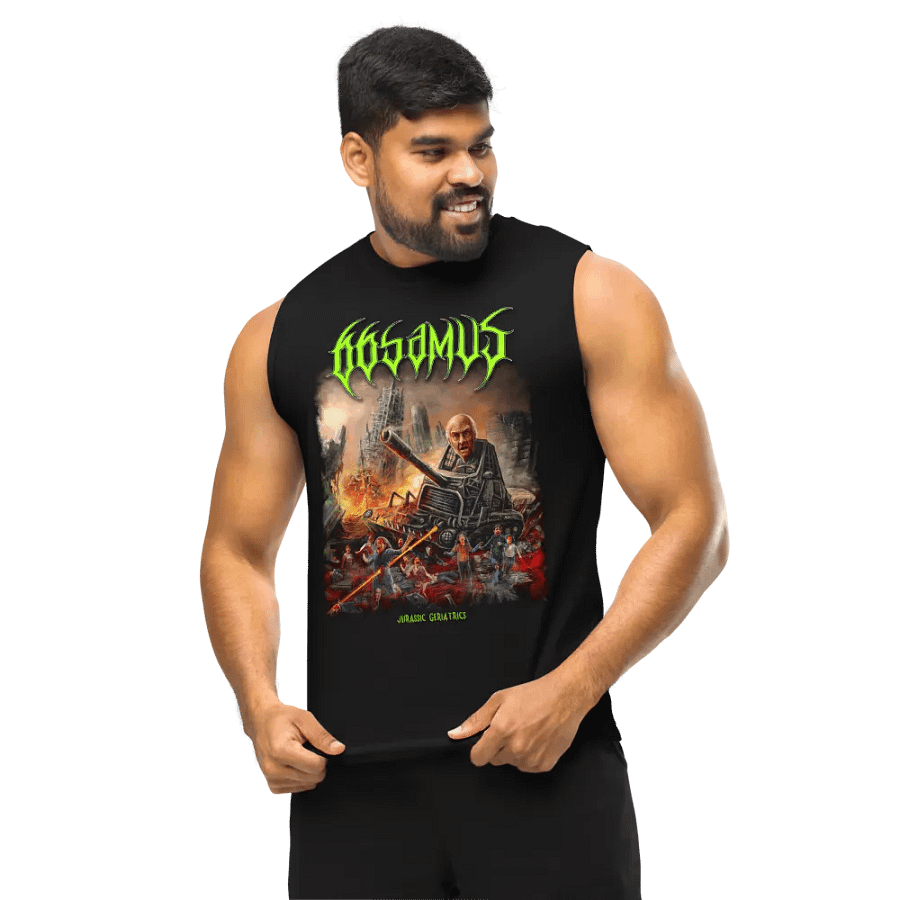Jurassic Geriatrics muscle tank product image (10)