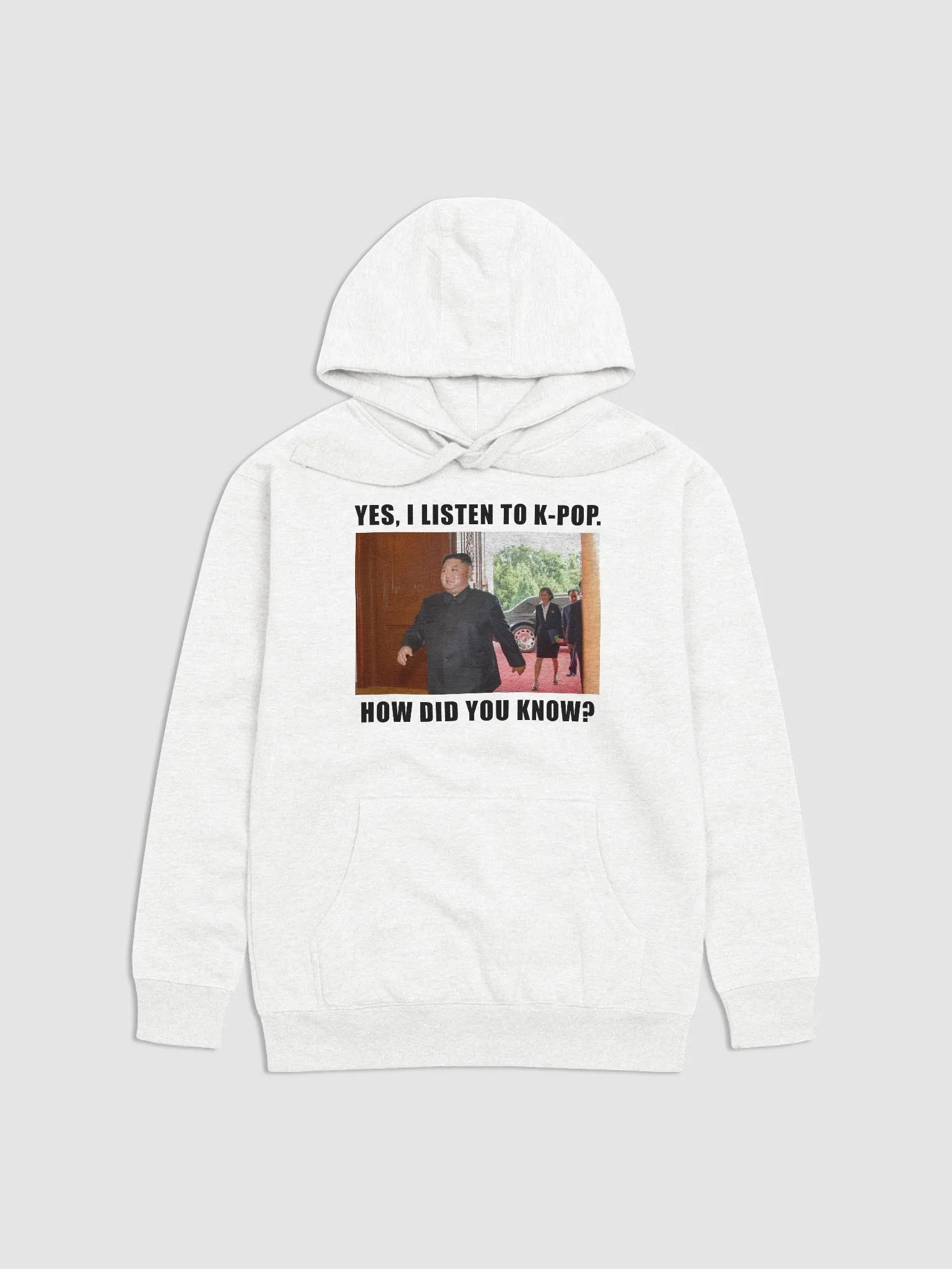 Yes, I listen to k-pop hoodie product image (6)