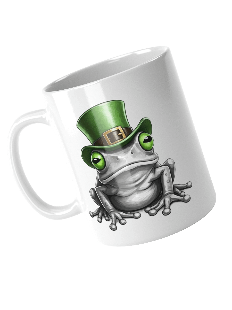 St. Patrick's Day Frog Mug product image (8)