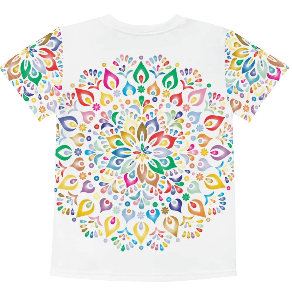 Kaleidoscopic Harmony Kids T-Shirt product image (6)