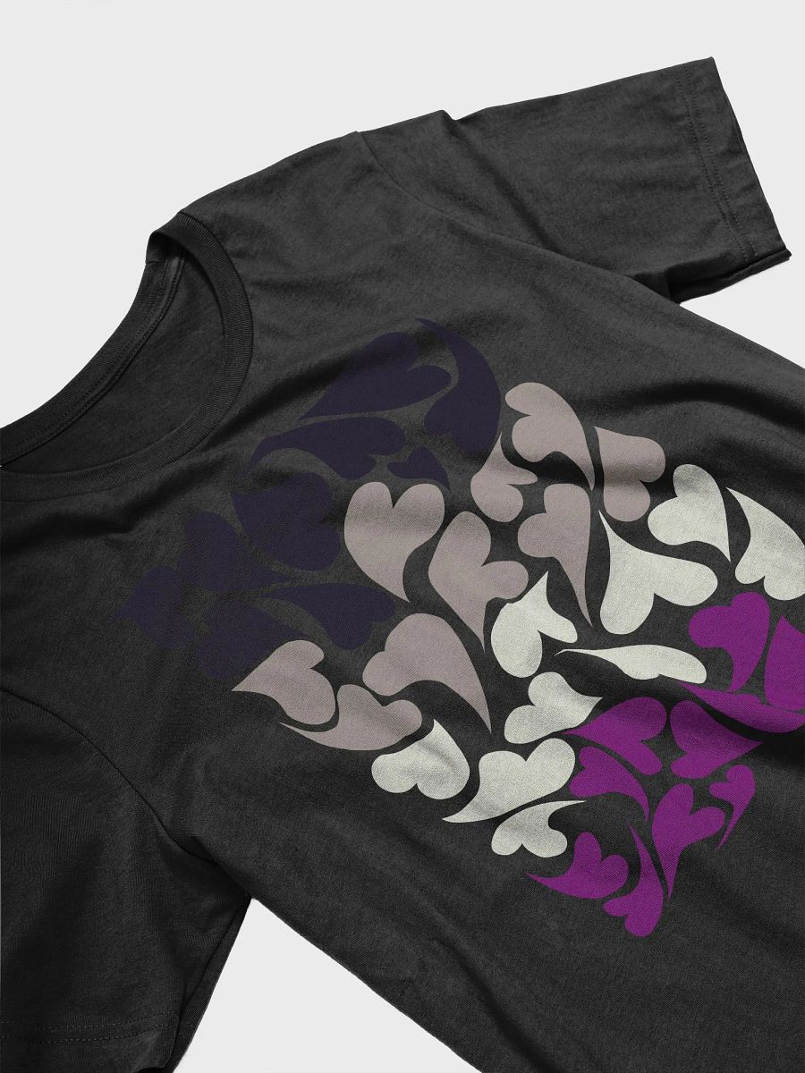 Nestled PRIDE Asexual T-shirt product image (10)