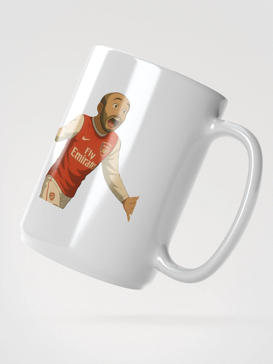 Glossy Mug - Thierry Henry Goal Celebration - Iconic Moment - Arsenal (Various Colours) product image (2)