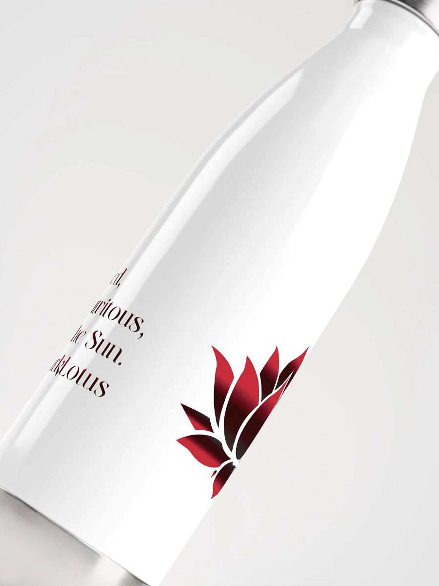 Logo with Tagline Water Bottle product image (5)