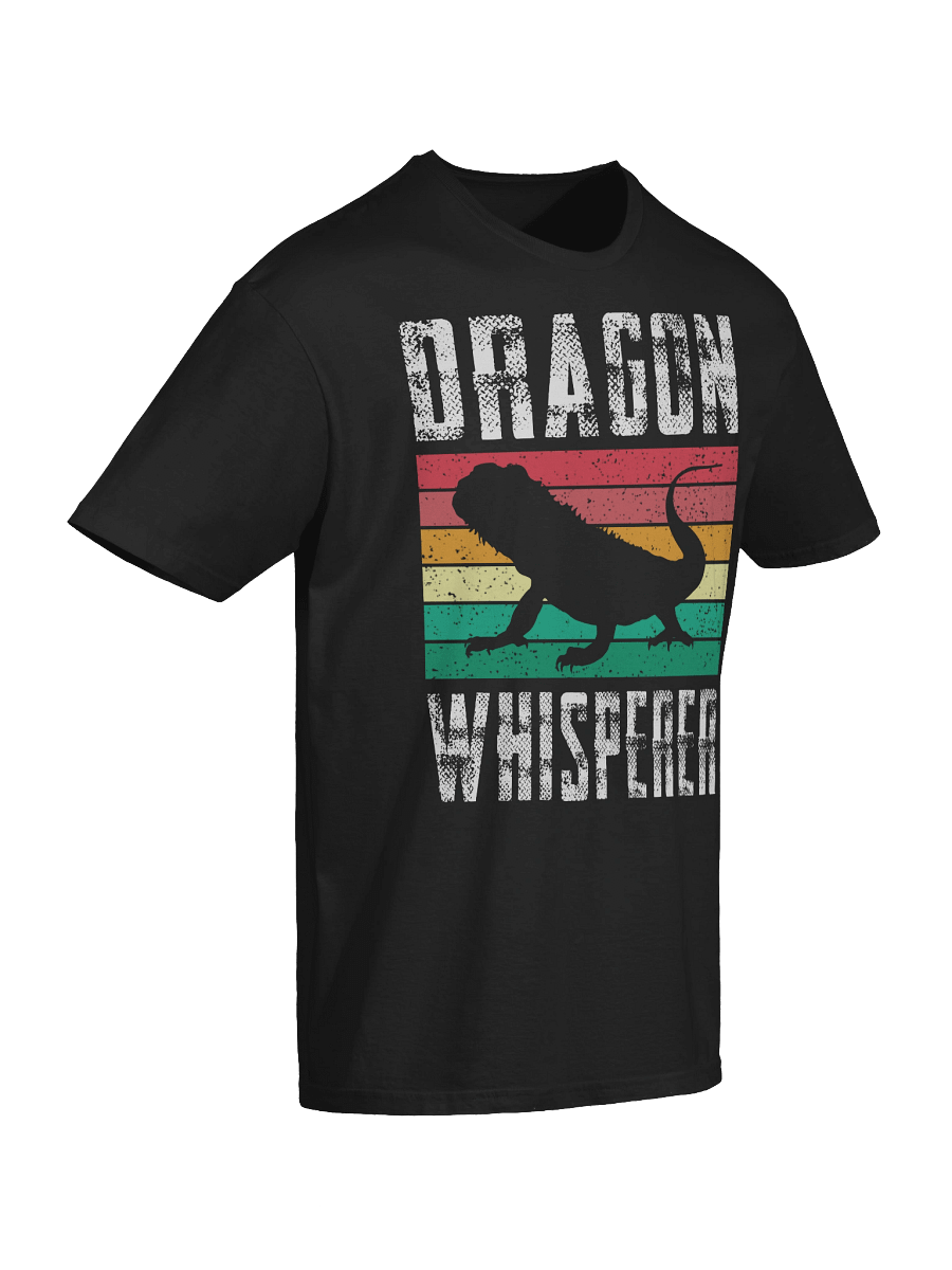 Vintage Retro “Dragon Whisperer” Bearded-Dragon T-Shirt for Reptile Lovers product image (68)