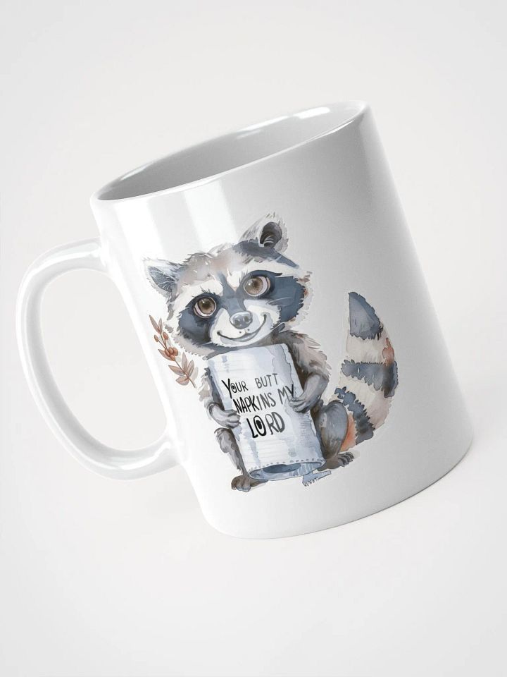 Playful Raccoon Butt Napkins Mug product image (11)