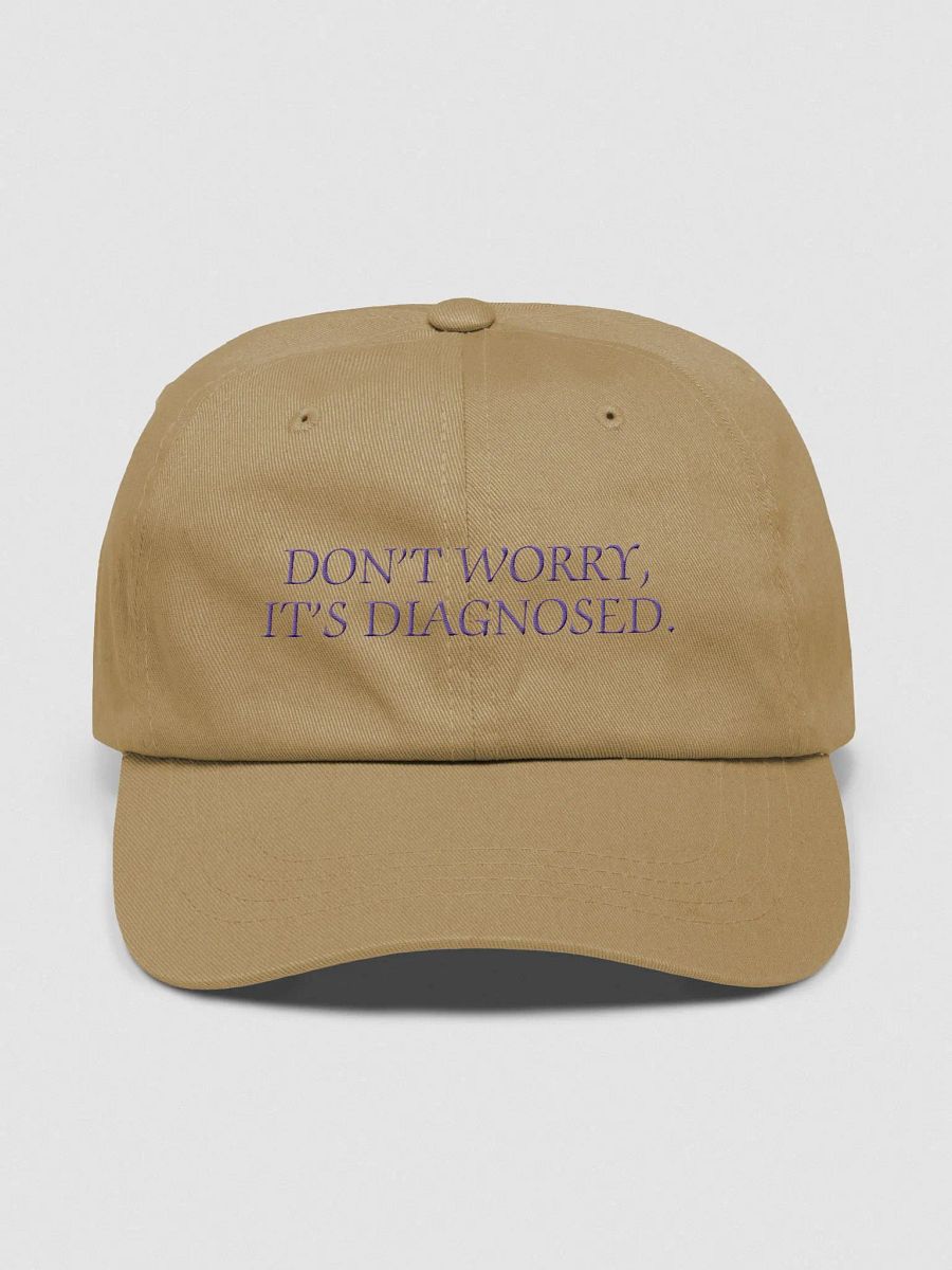 DW, IT'S DIAGNOSED. (purple thread) classic dad hat product image (25)