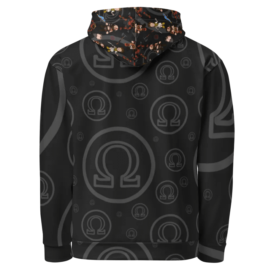 God of War Patterned Hoodie (Black) product image (2)