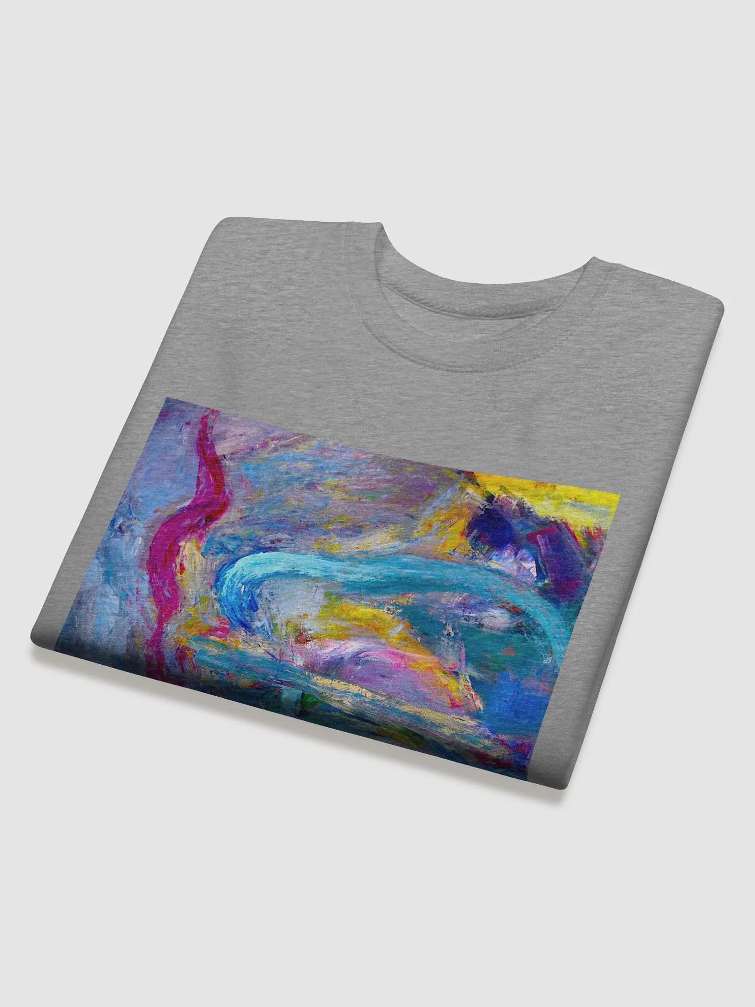 Vibrant Abstract Art Sweatshirt product image (21)