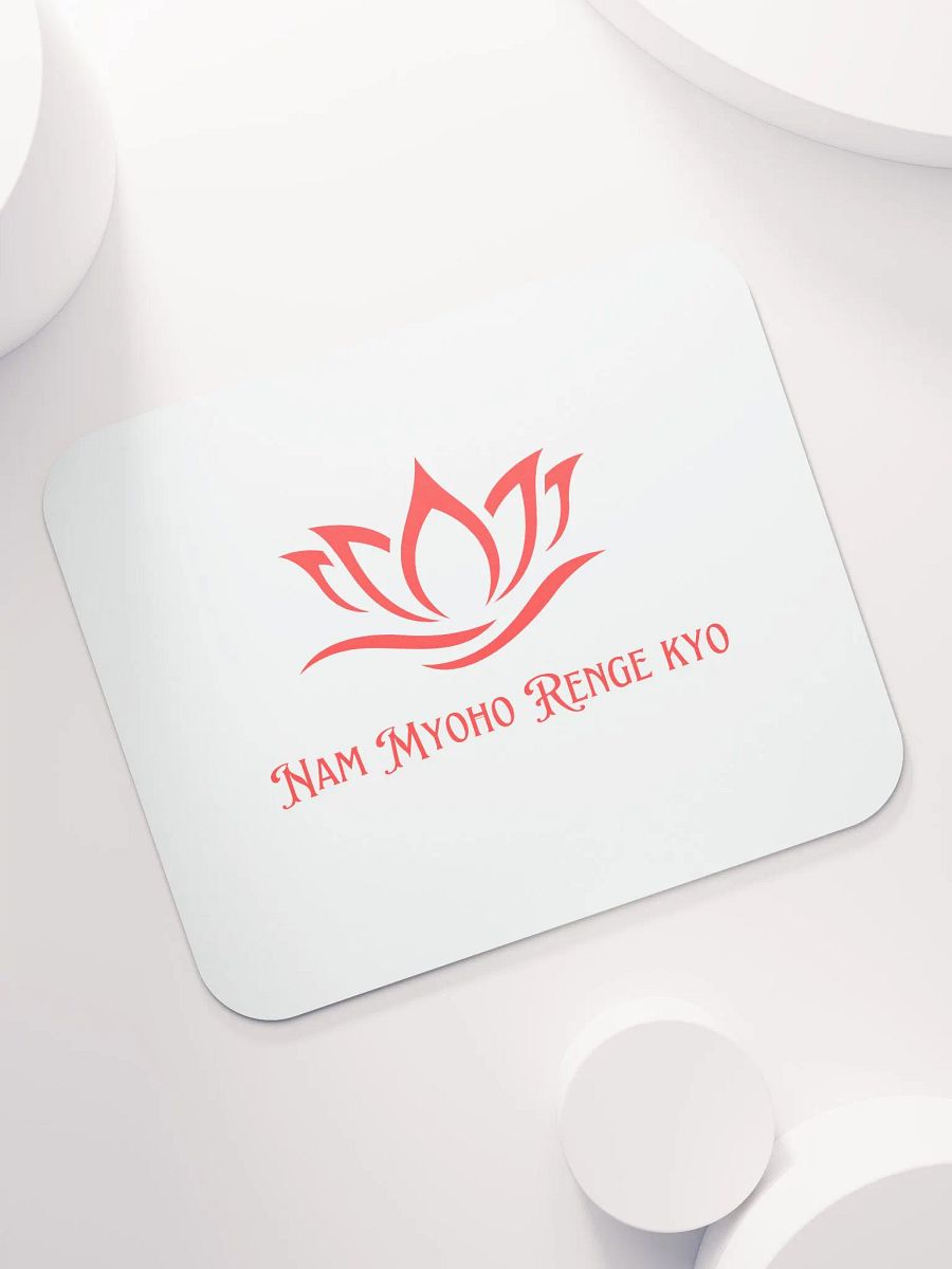 NMRK Lotus Harmony Mouse Pad (Red) product image (7)