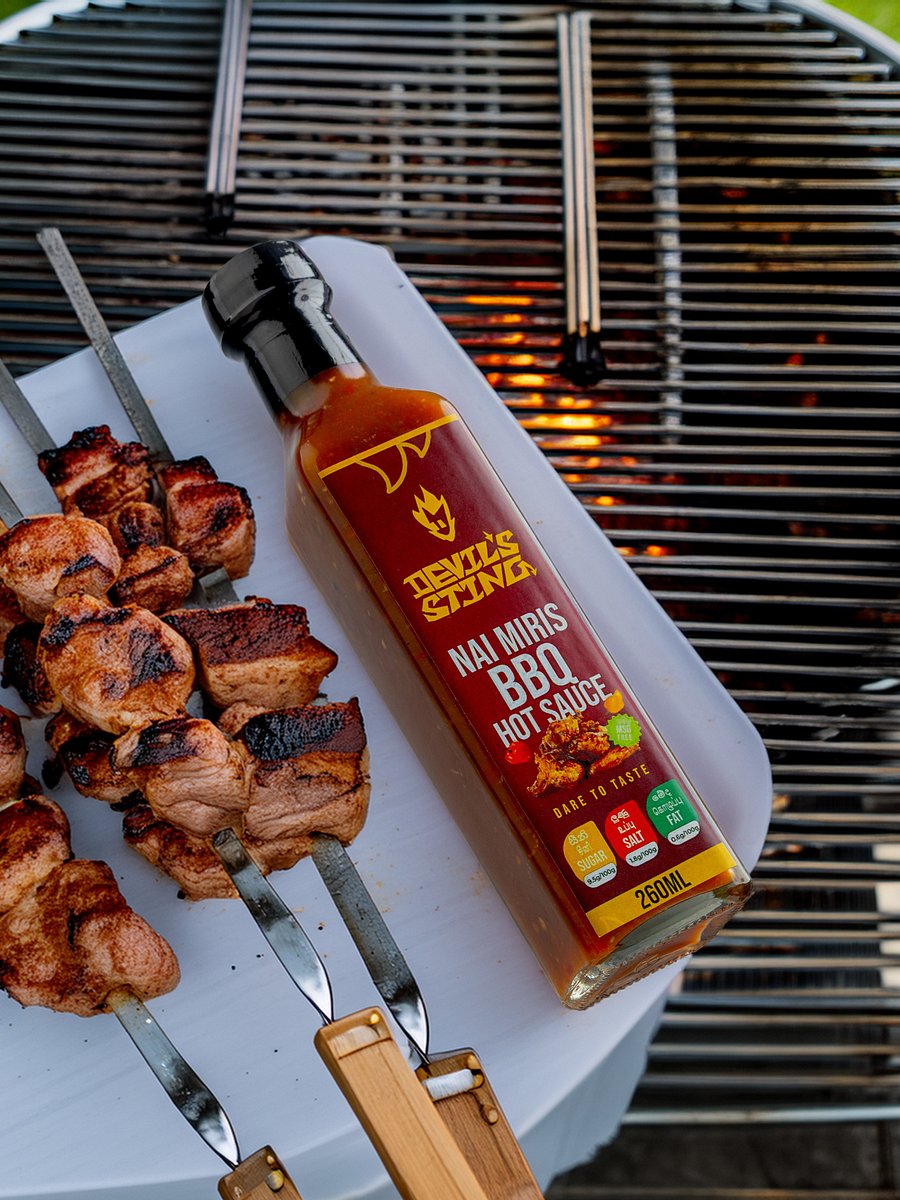 Devil's Sting Nai Miris BBQ Hot Sauce | Scotch Bonnet BBQ Hot Sauce product image (2)