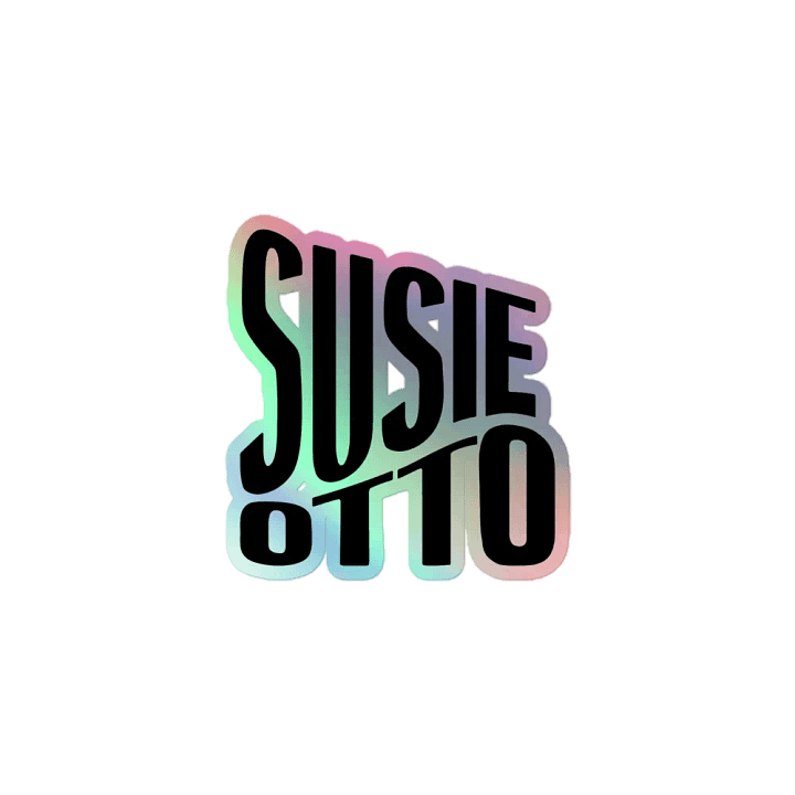 Holographic SusieOtto Sticker product image (1)