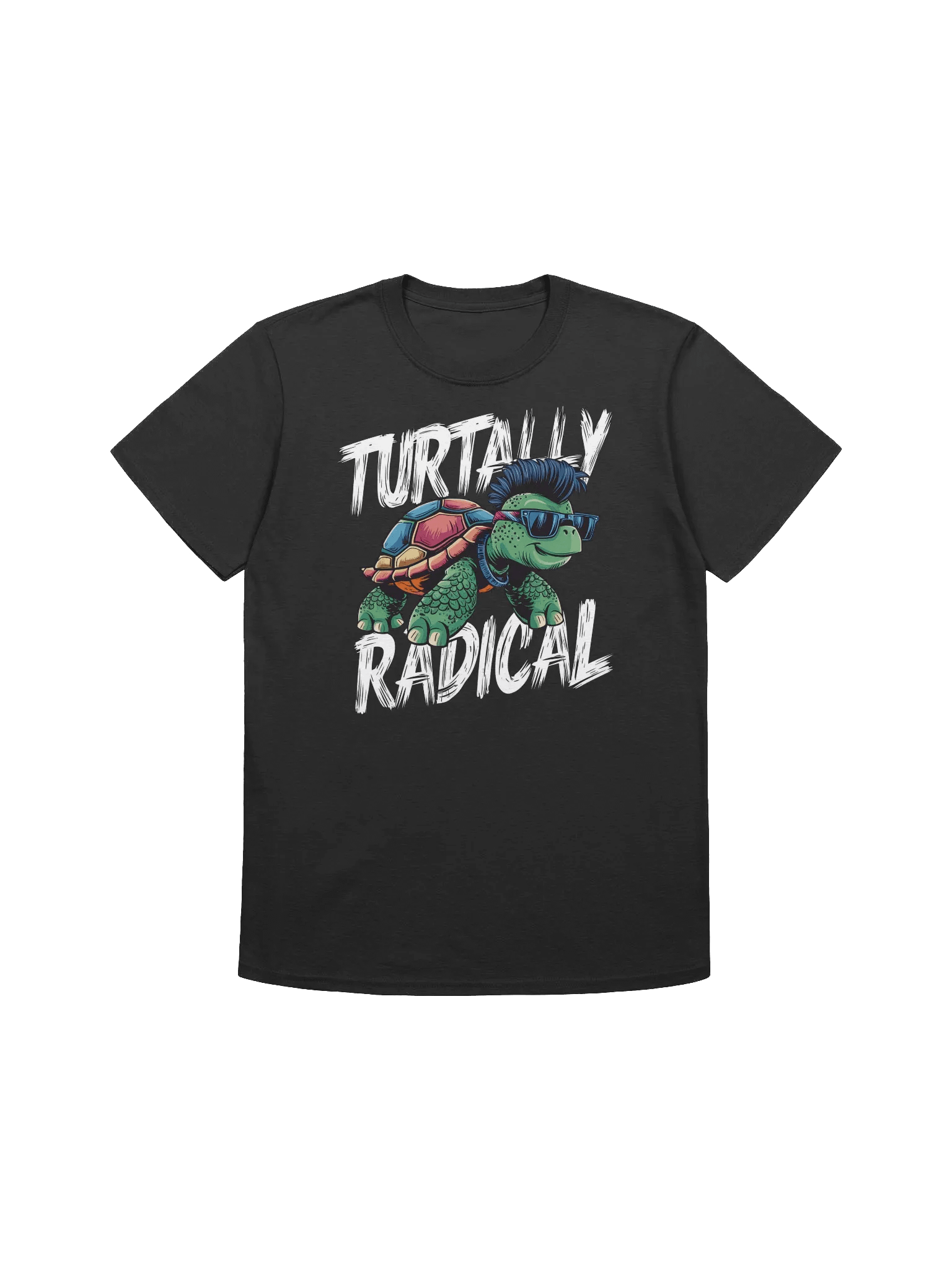 Turtle Lover - Embrace Summer Fun with Our Turtally Radical Turtle Design T-Shirt product image (5)