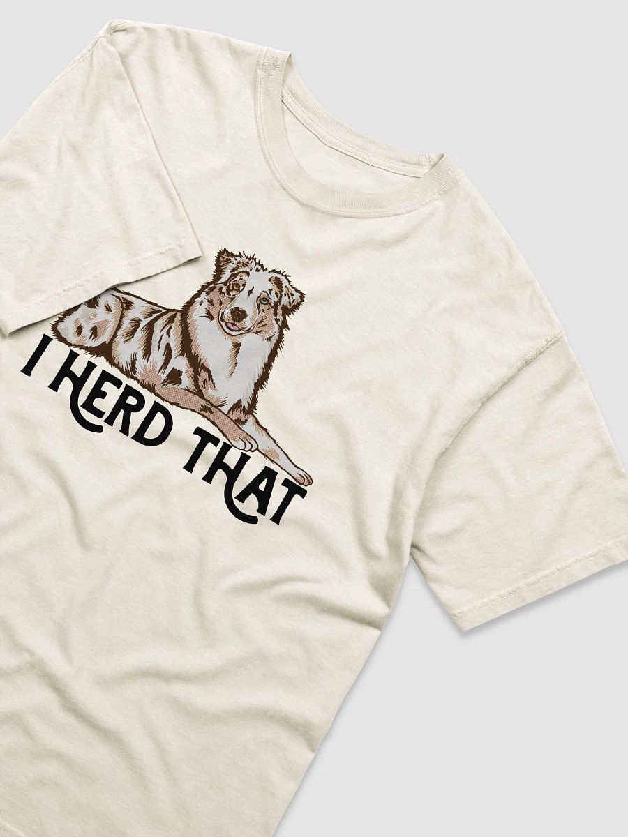 I Herd That | T-Shirt for Australian Shepherd (Red Merle) Dog Owners product image (20)