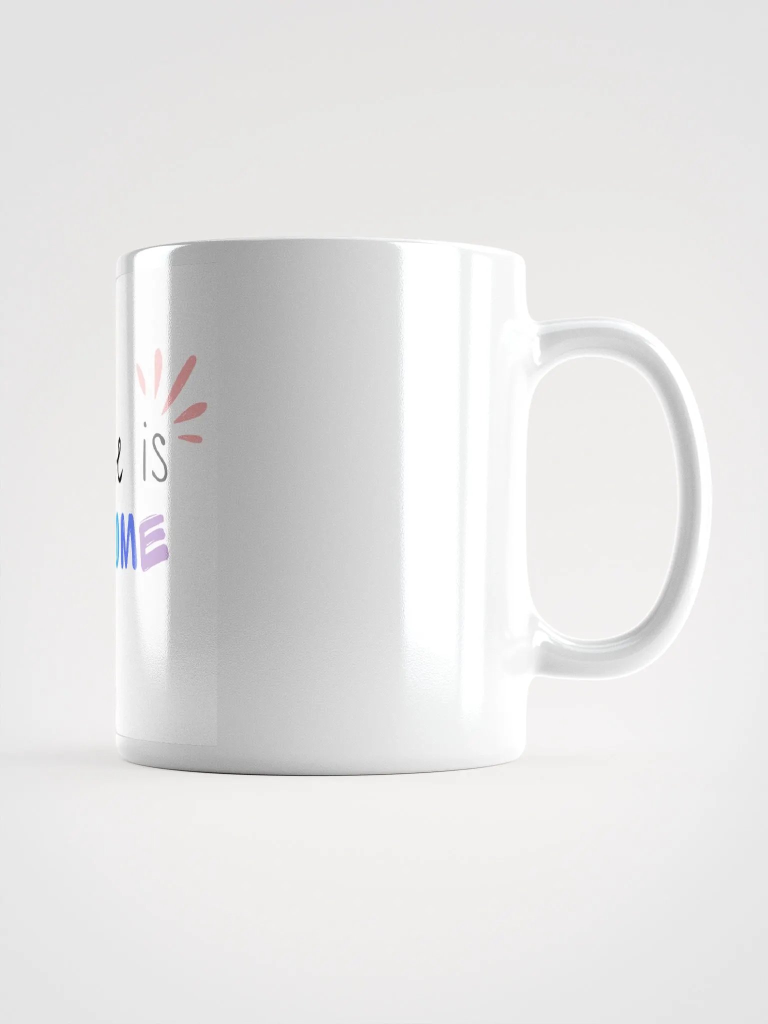 Rainbow Typography Coffee Mug product image (2)