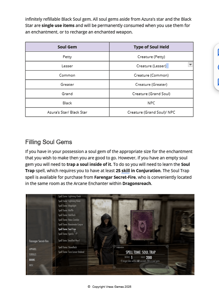 [PDF Guide] Skyrim Enchanting Guide for Total Beginners product image (2)