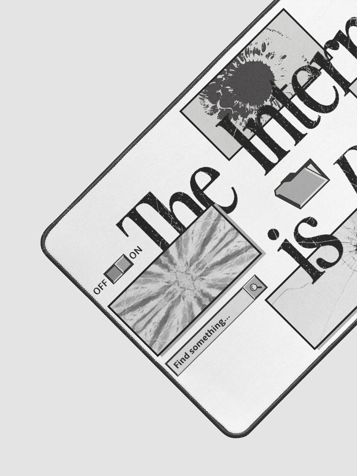 THE INTERNET IS DEAD (DESKMAT) product image (2)