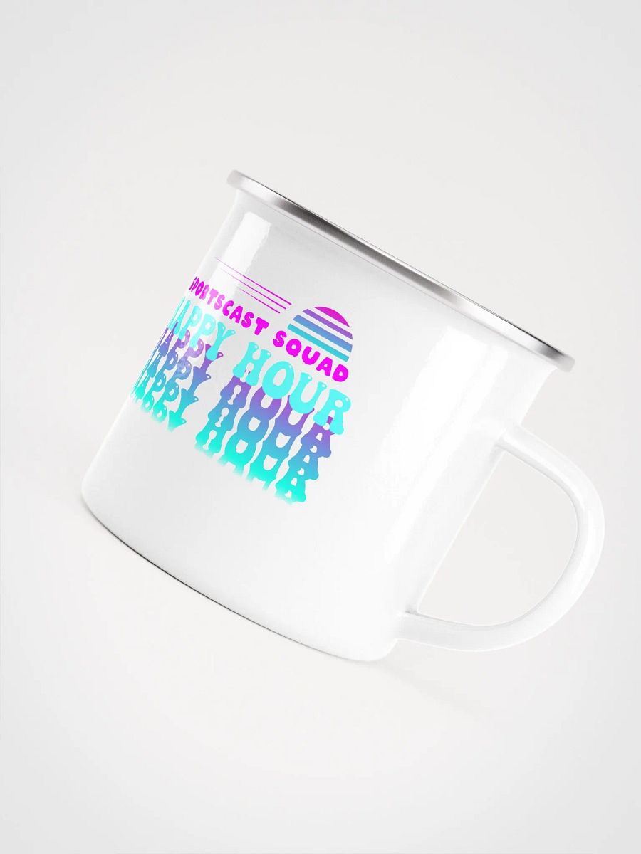 HAPPY HOUR VIBES ENAMEL MUG product image (4)