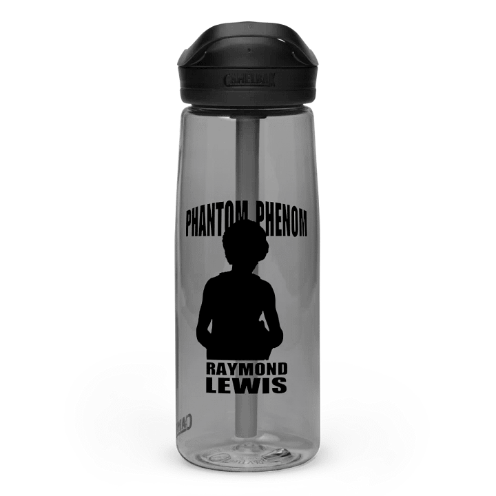 Raymond Lewis Phantom Phenom Silhouette Sports Water Bottle product image (1)