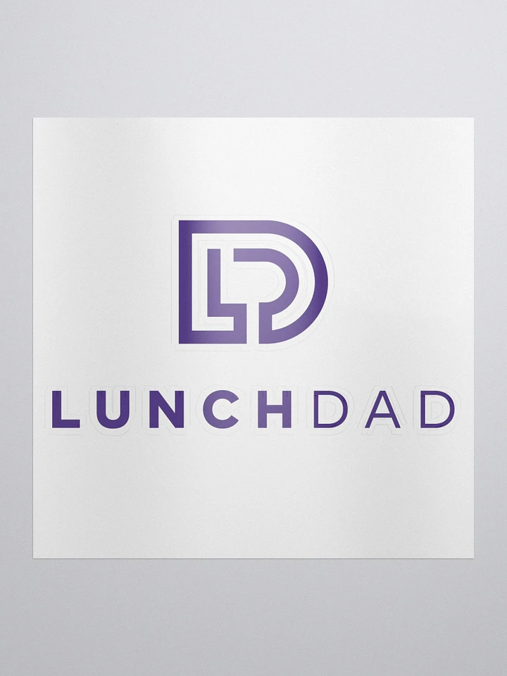 LunchDad Kiss Cut Sticker product image (1)