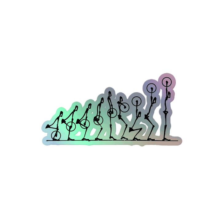 Clean Sequence Holographic Sticker Set product image (2)