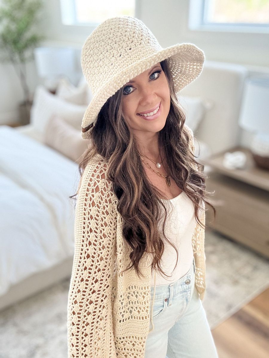 Caribbean Sand Sunhat Crochet Pattern! product image (6)